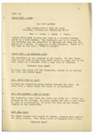 Moe Howard's Personally Owned Script for The Three Stooges 1938 Film ''Mutts to You''